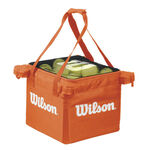 Equipo De Entrenamiento Wilson Tennis Teaching Cart Orange Bag